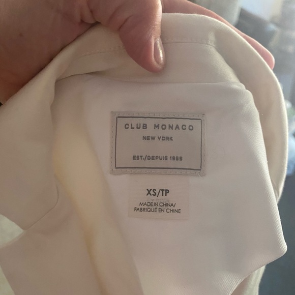 Club Monaco Cream Blazer- XS - Picture 3 of 3